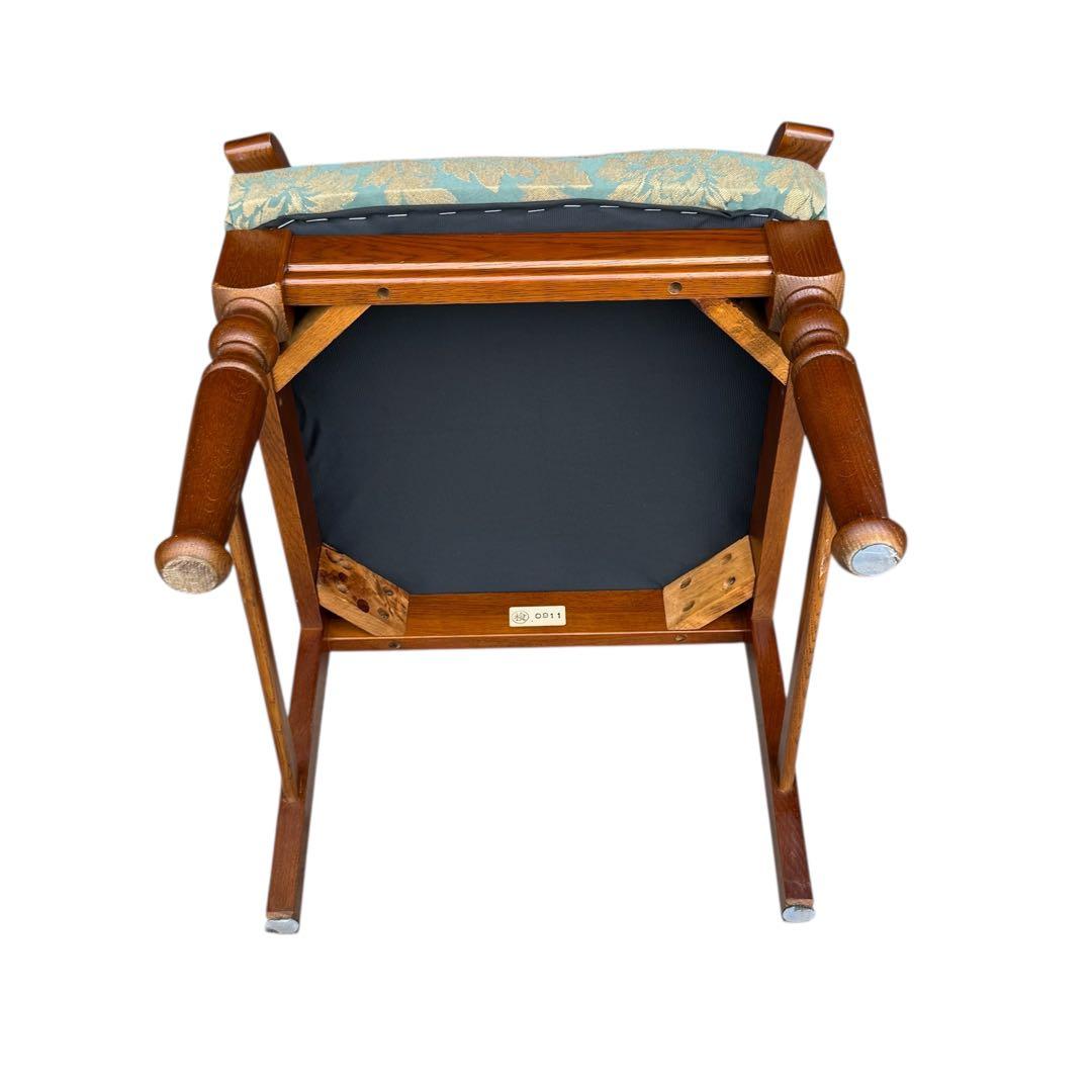 HR686 ラタン　籐　三越ブルージュ　三越家具　アームチェア　肘付き椅子