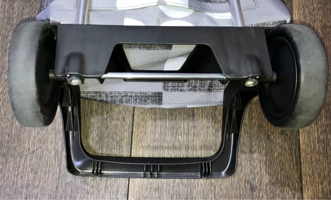 ROLSER ロルサー　2輪キャリーカート　グレー　ドット