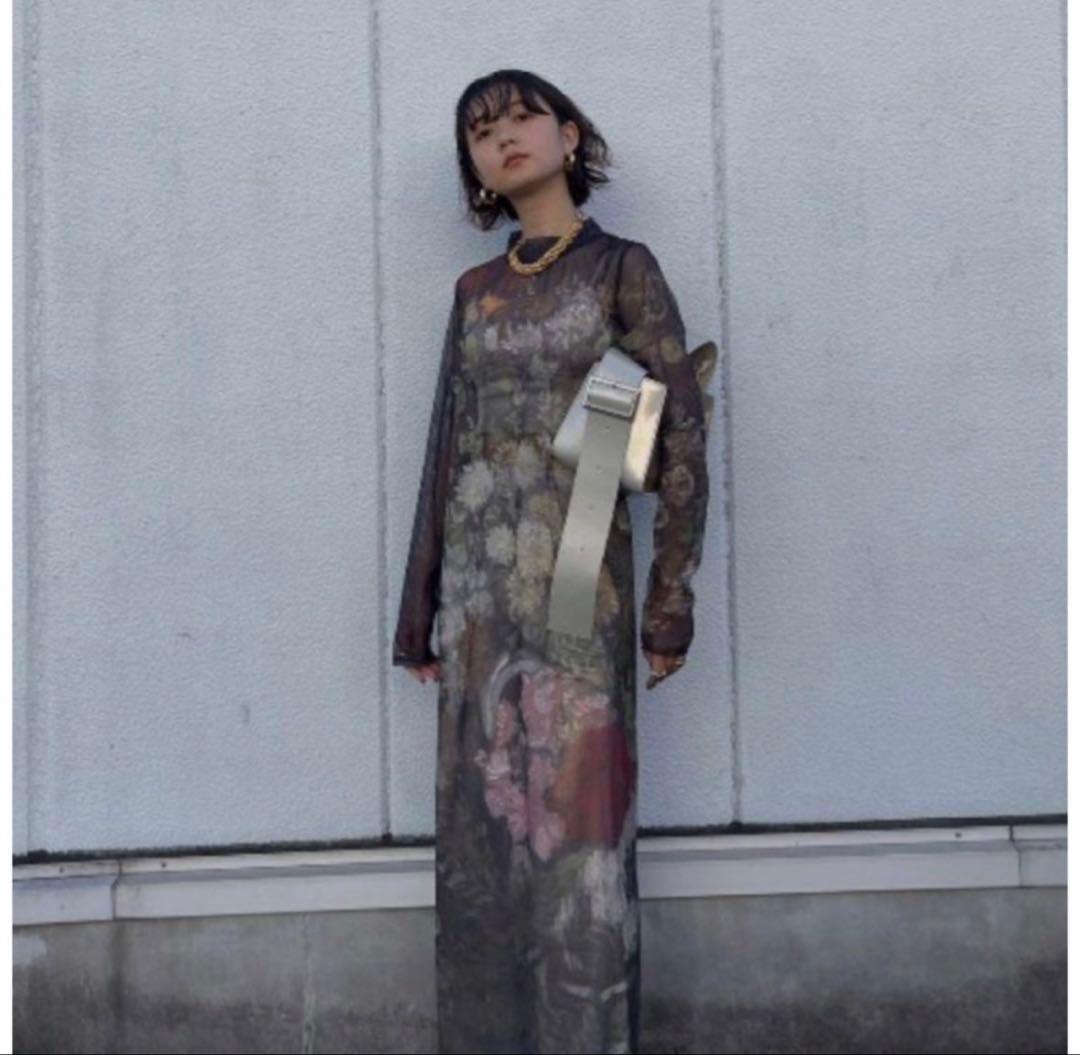 AMERI × THE MET SHEER DRESS Mサイズ