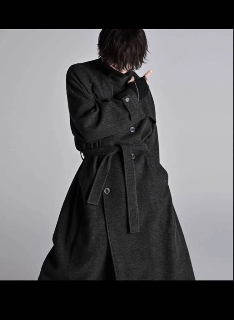 限定商品【完売再販なし】ADRER ザロングコート(ウール100%)