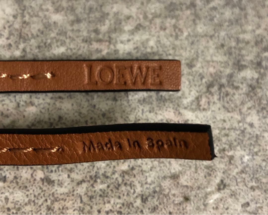 フォロー割■LOEWEロエベアナグラムチャーム スラップキーリング キーホルダー