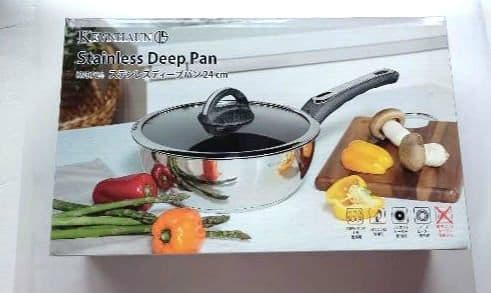 ◎KEVNHAUN ケヴンハウン KVDP24 ステンレスディープパン 24cm