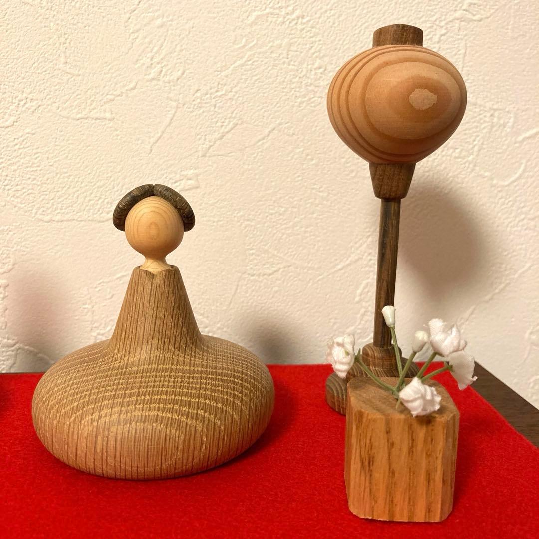 雛人形　ひな一段セット【三浦木地】