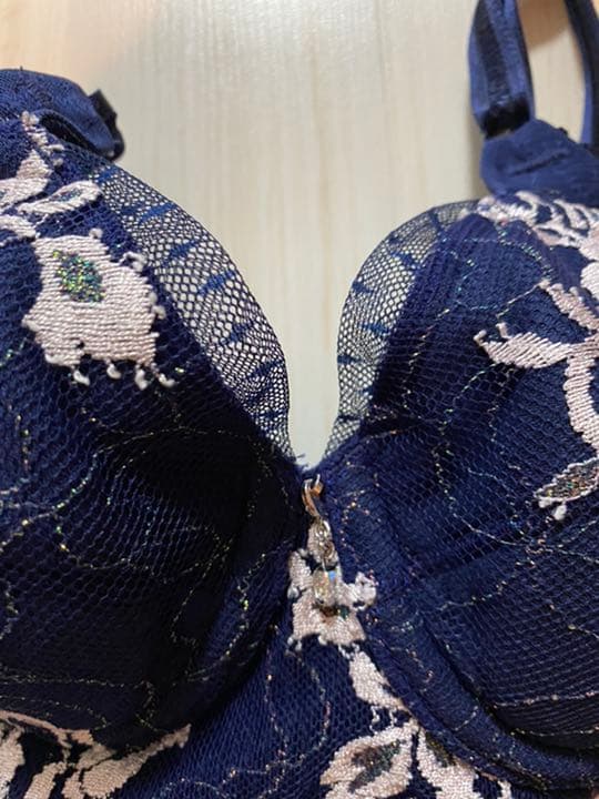 お値下げ！マルコ　リュミエス　ダイヤモンドネイビー　ネイビー　ボディスーツ