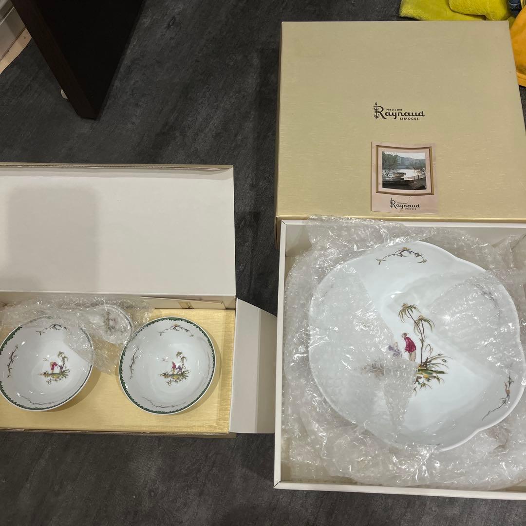 レイノー　スープカップ&ボウルセット