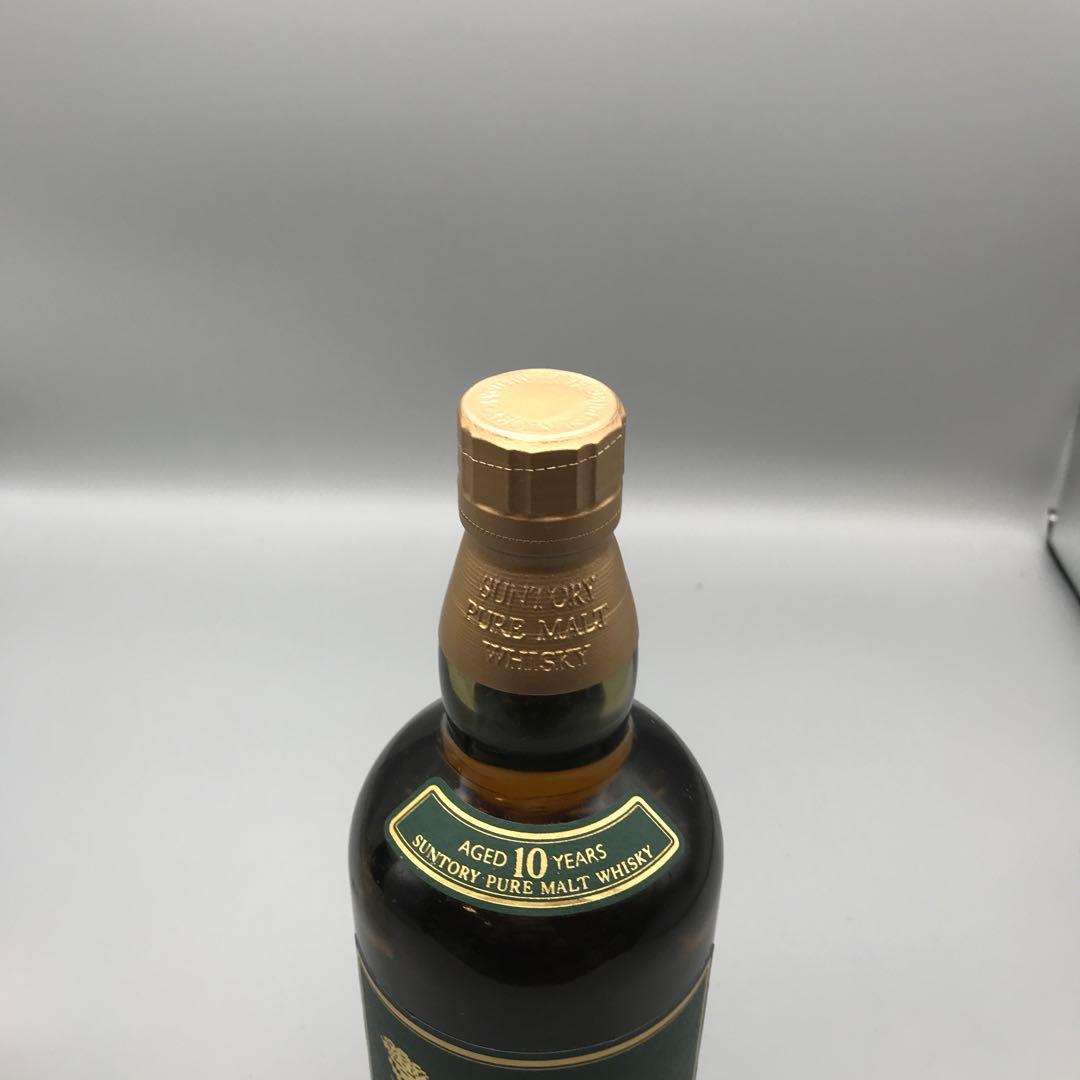 280 サントリー 山崎10年 ピュアモルトウイスキー 40度 グリーンラベル