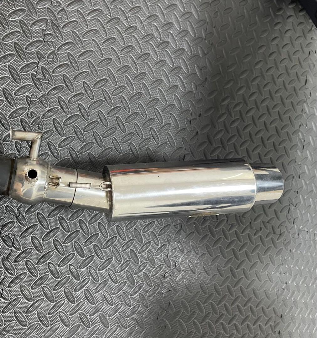 【最終値引き】希少アドレスv125g K5 アレグレットマフラー型エアクリーナー