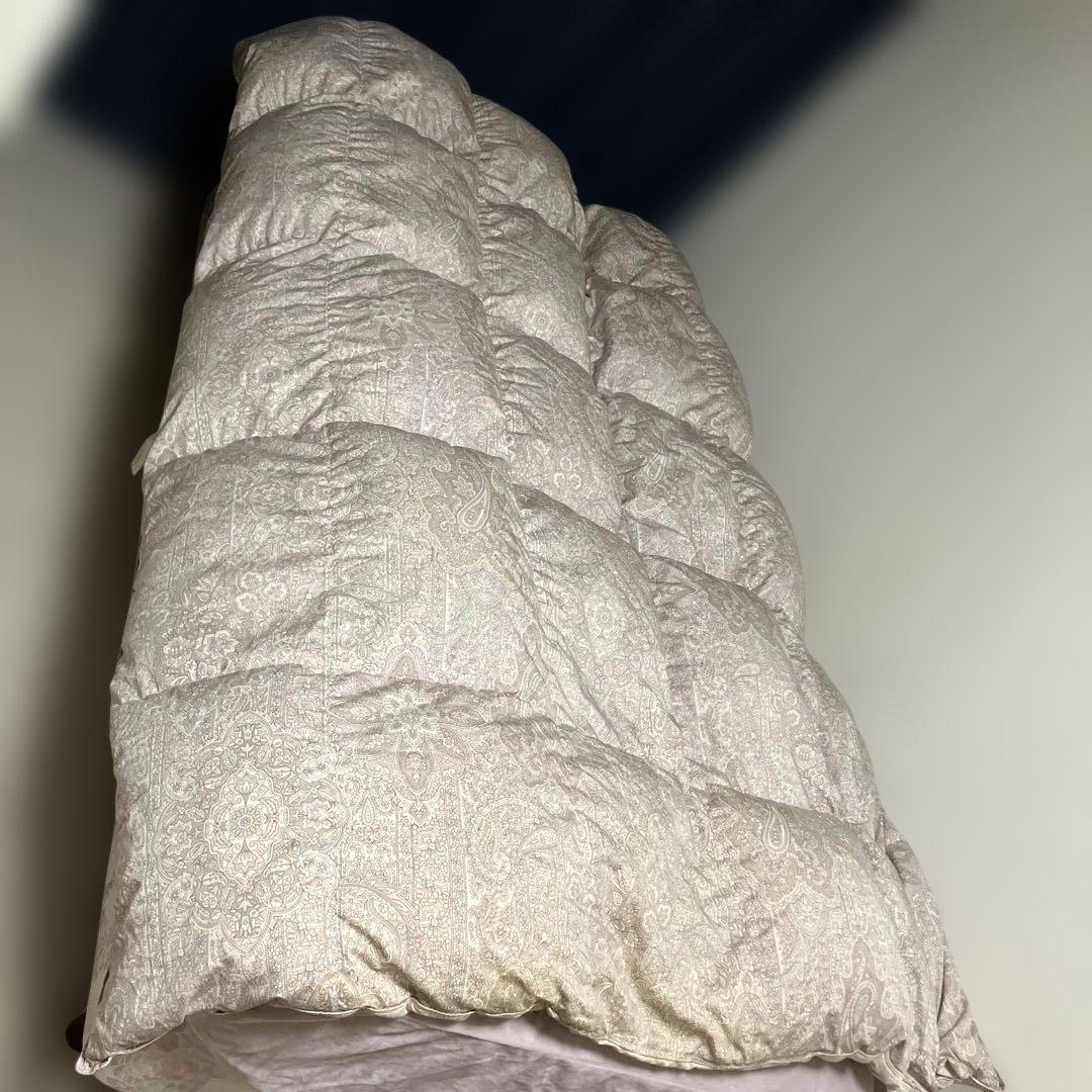 羽毛布団　西川　シングル　冬用