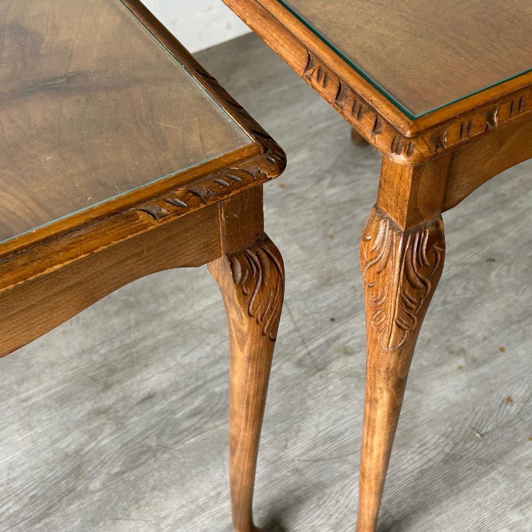 イギリス アンティーク家具 ネストテーブル コーヒーテーブル 店舗什器 415A