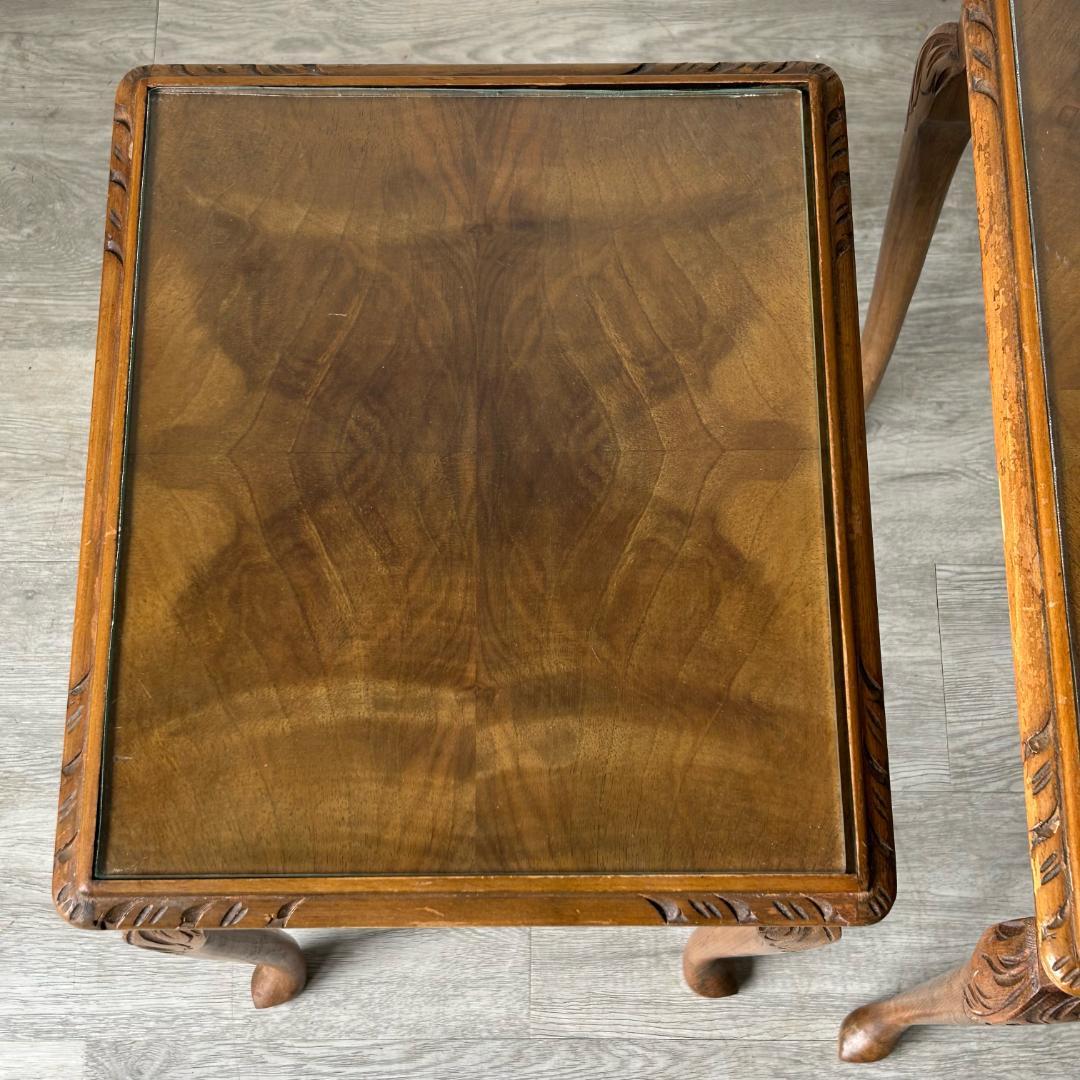 イギリス アンティーク家具 ネストテーブル コーヒーテーブル 店舗什器 415A