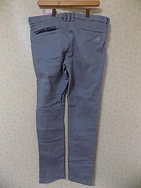 67699　アディダス　パンツ　グレー　XO
