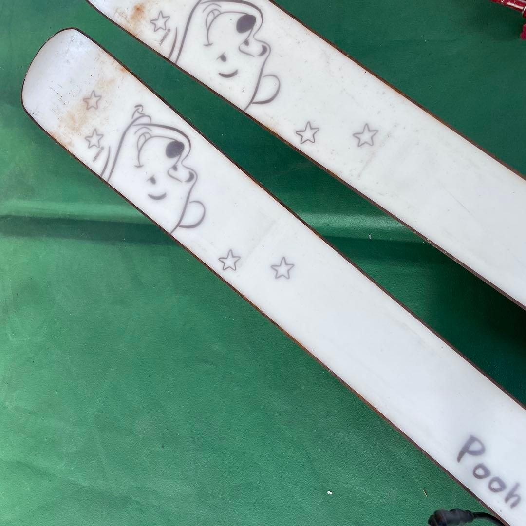 スキーセット　スキー板150 スキーブーツ23.5 プーさん　スキー