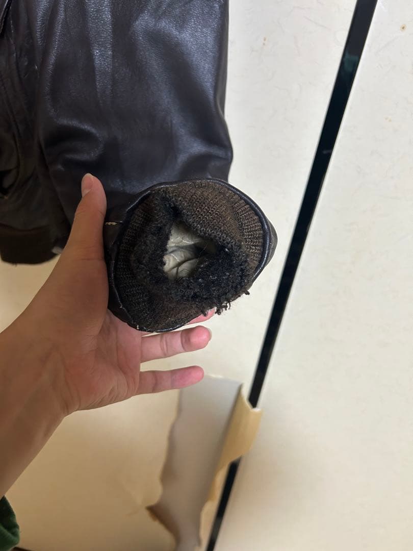 レザー フライトジャケット