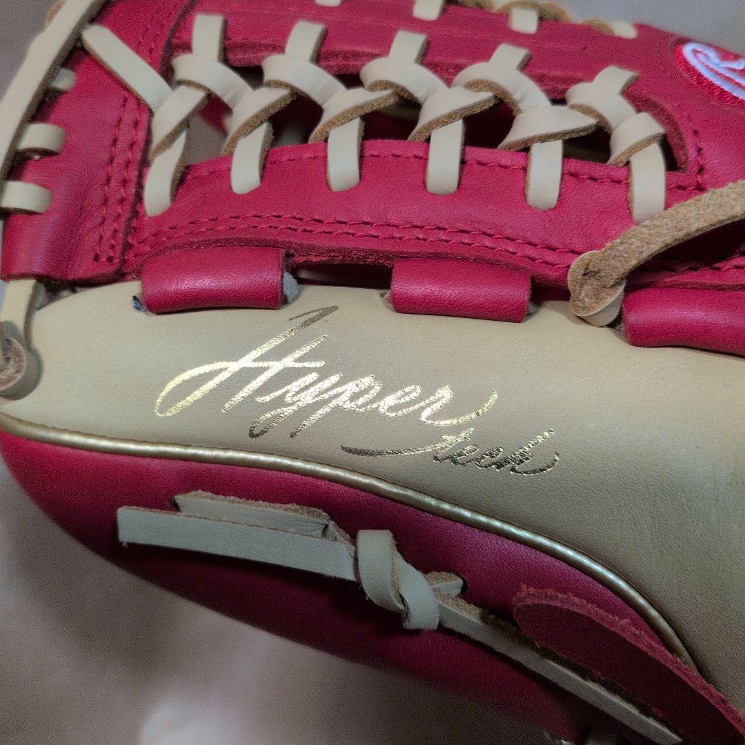 ローリングス:左投げ:大人用:軟式用グラブ:11.75インチ:色:スカーレット他