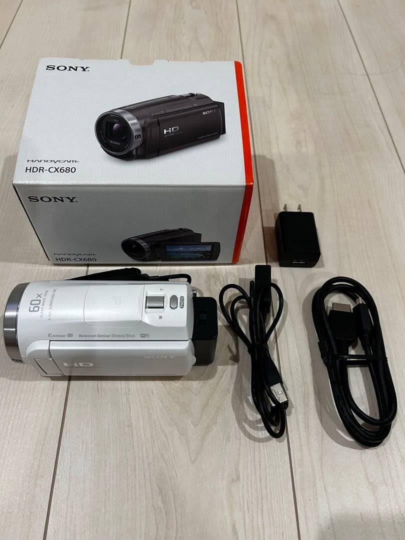 ビデオカメラ SONY HDR-CX680