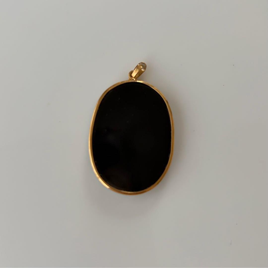 k18 カメオペンダント