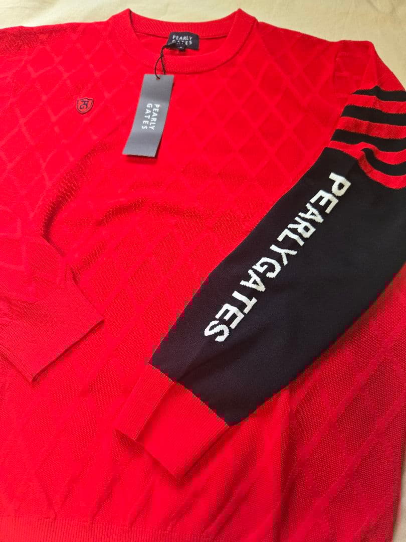 PEARLY GATES　パーリーゲイツ クルーネックニット ゴルフ　LL　6