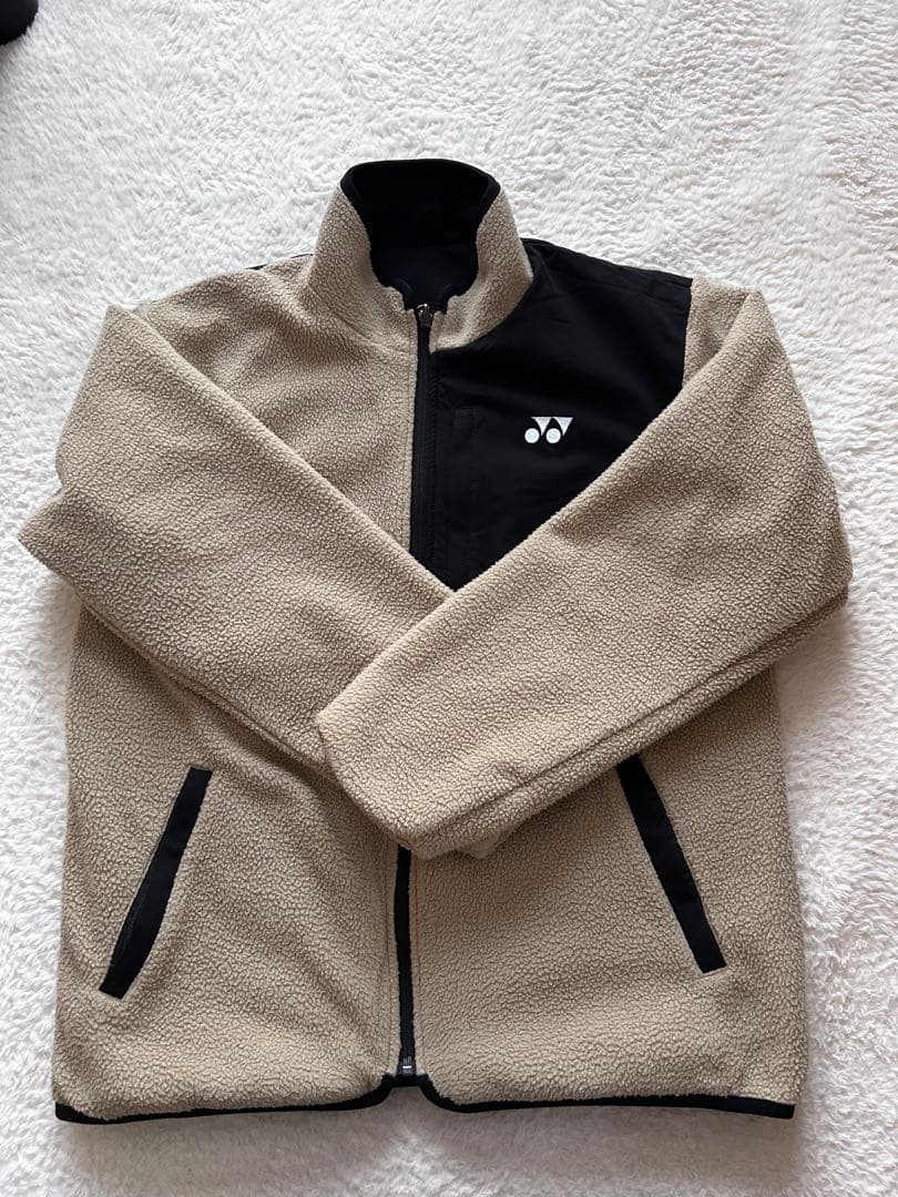 【美品】YONEX ヨネックス ユニボアリバーシブルジャケットL