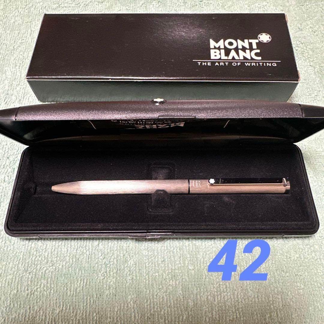 MONT BLANC ボールペン シルバー　〈42〉
