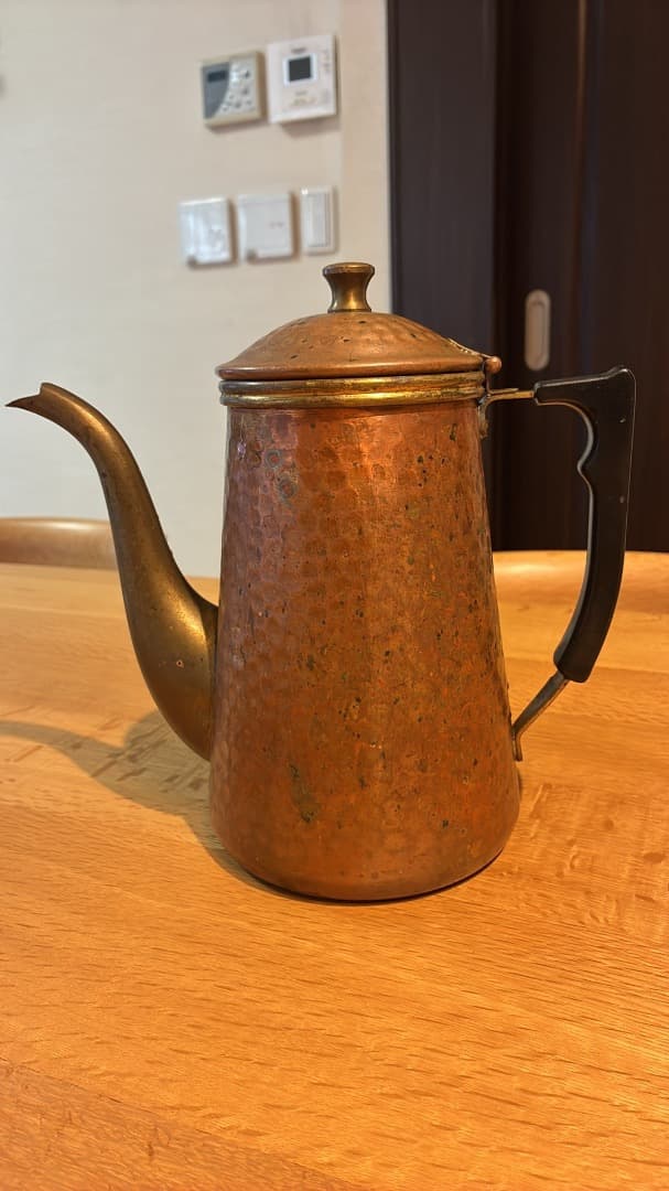アンティーク カリタ銅製ポット