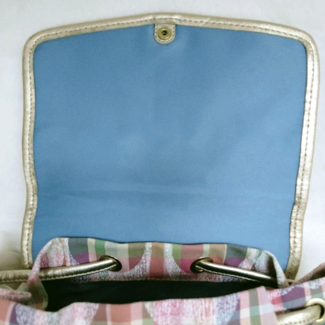 【希少美品】 コーチ シグネチャー リュック ポピー マドラス COACH