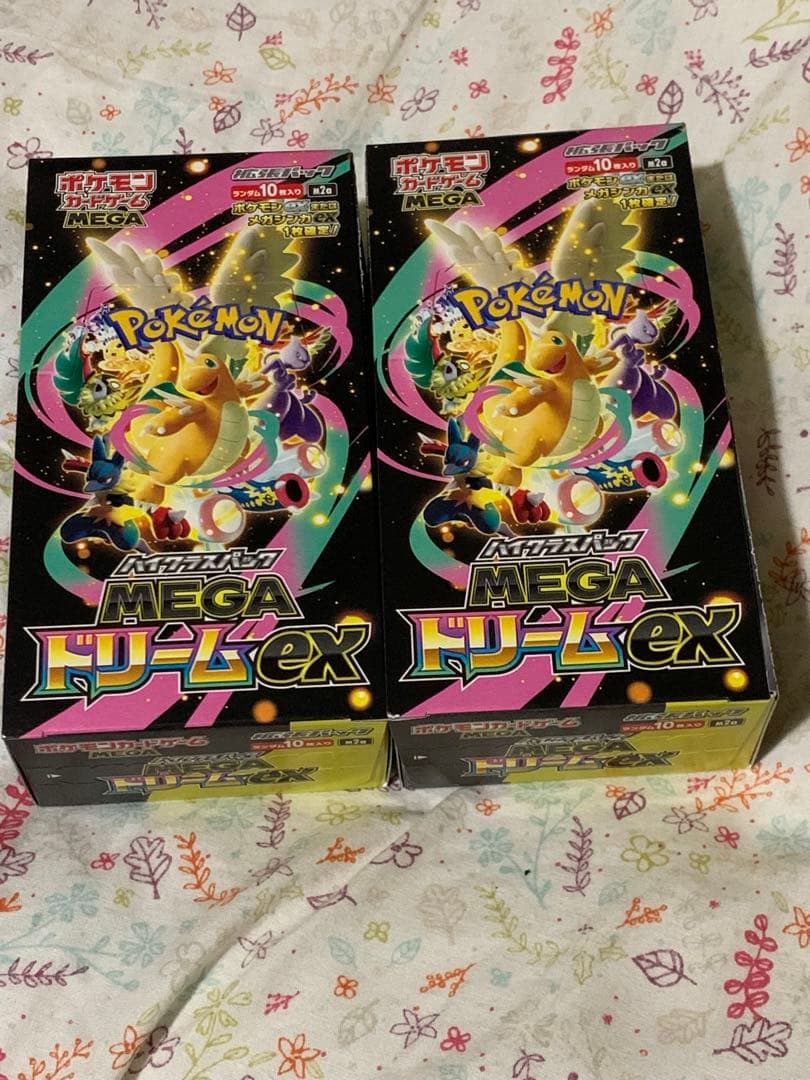 MEGAドリームex2box シュリンクなし