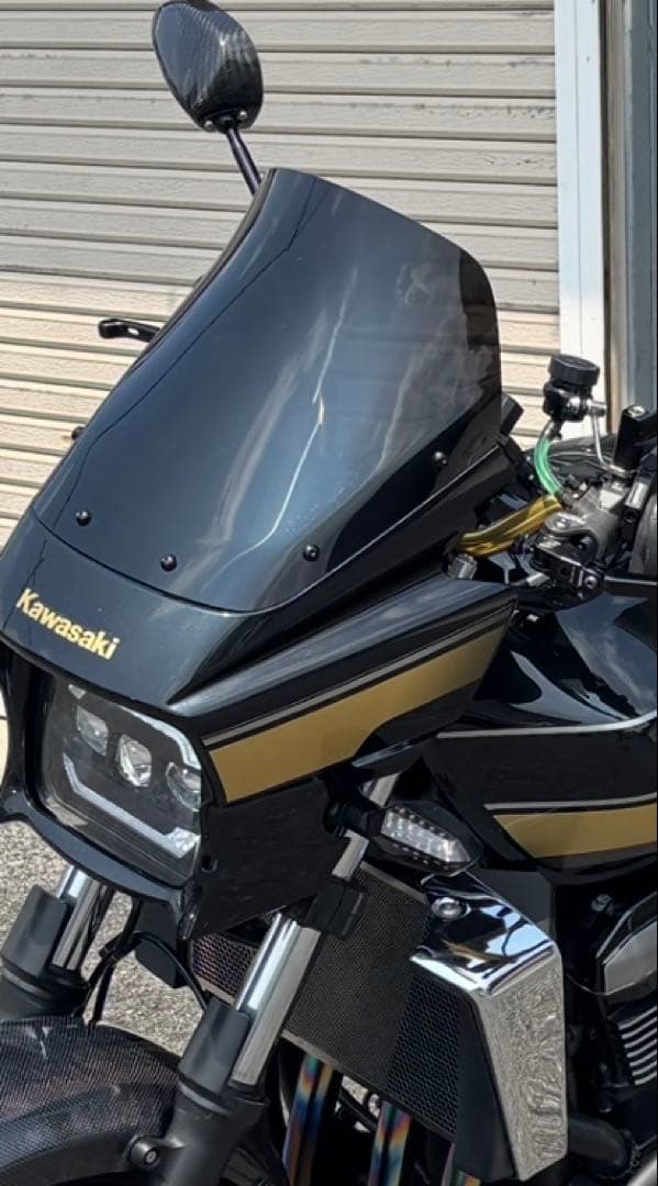 zrx1200 ダエグ ゼログラビティスクリーン美品