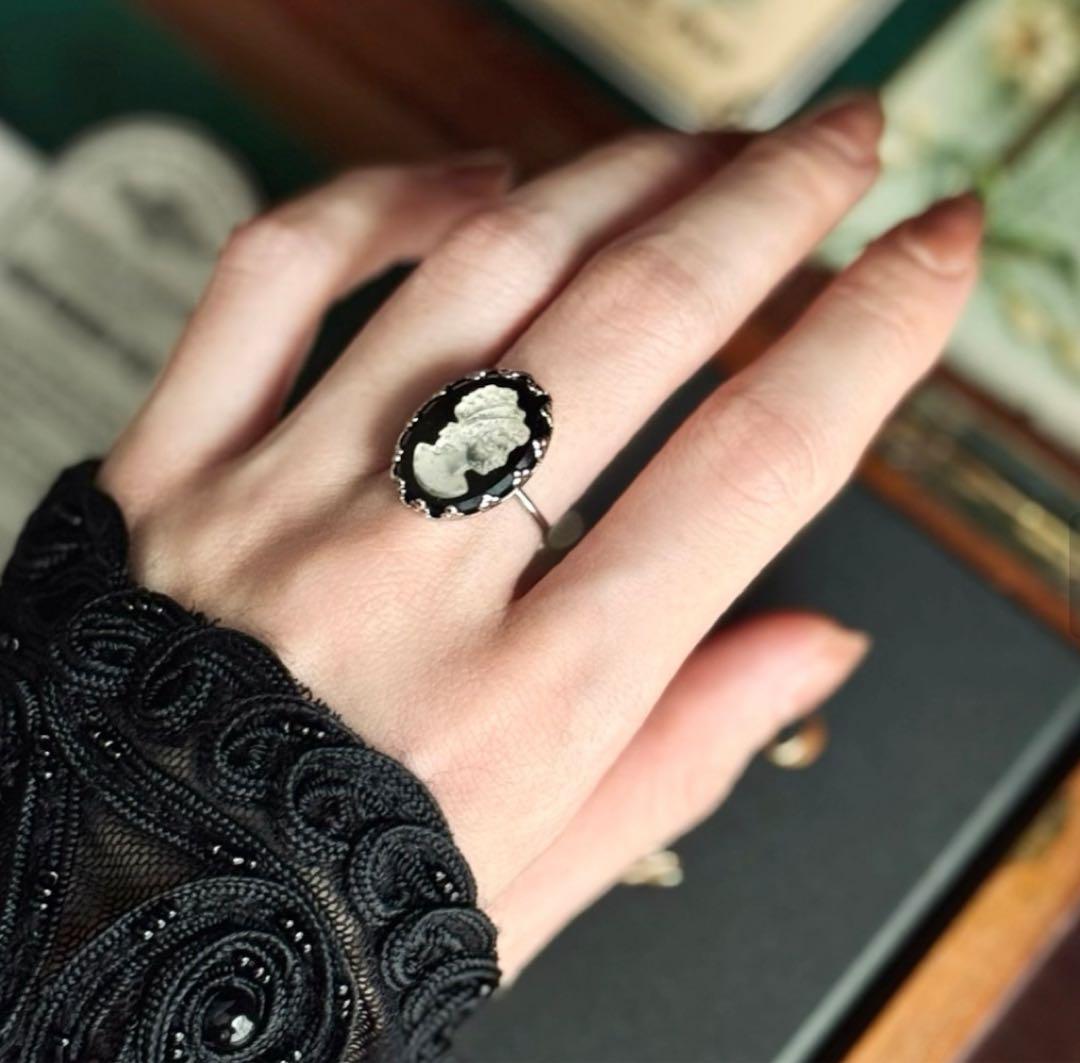 Camée Noir (カメ・ノワール リング) maruo vintage