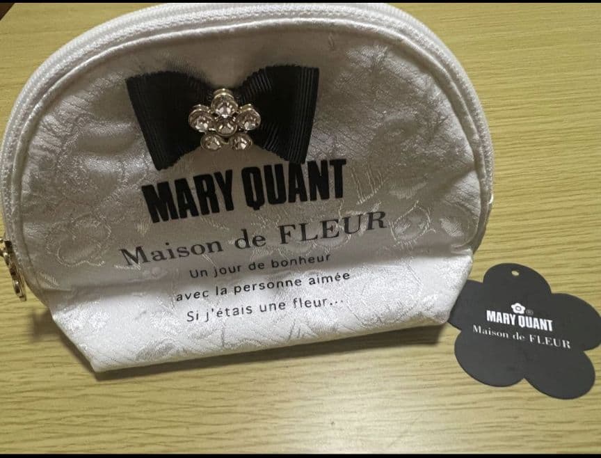 メゾンドフルール・マリークワントコラボトートバッグ、ポーチセット