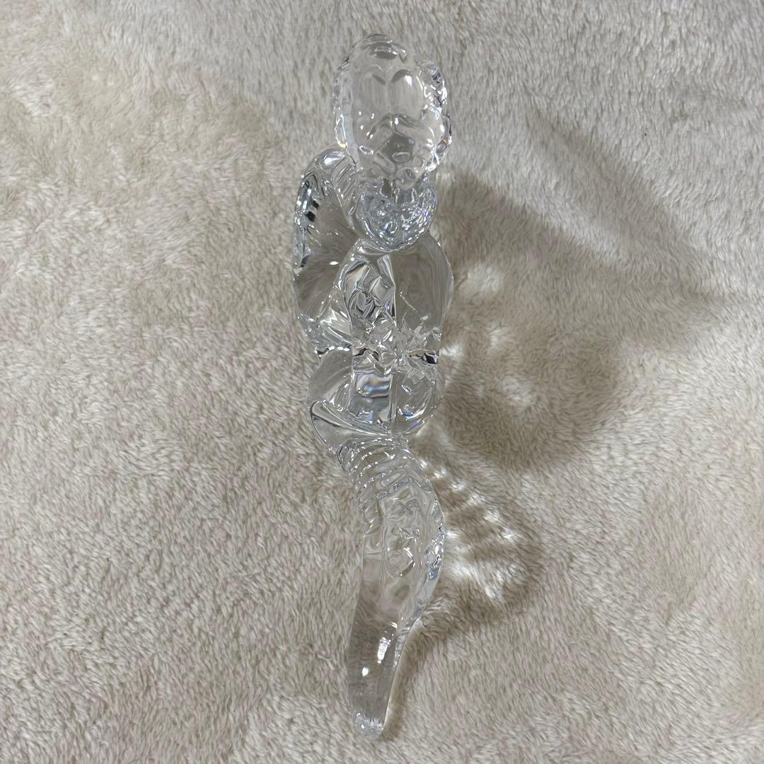 【美品】Baccarat バカラ 置物 インテリア ヘビ へび 蛇