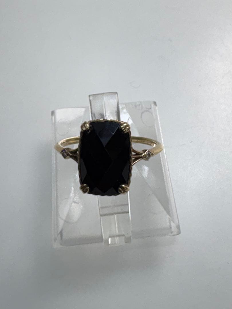 アガットクラシック ブラックストーン k10・13号・1.8g・中古品