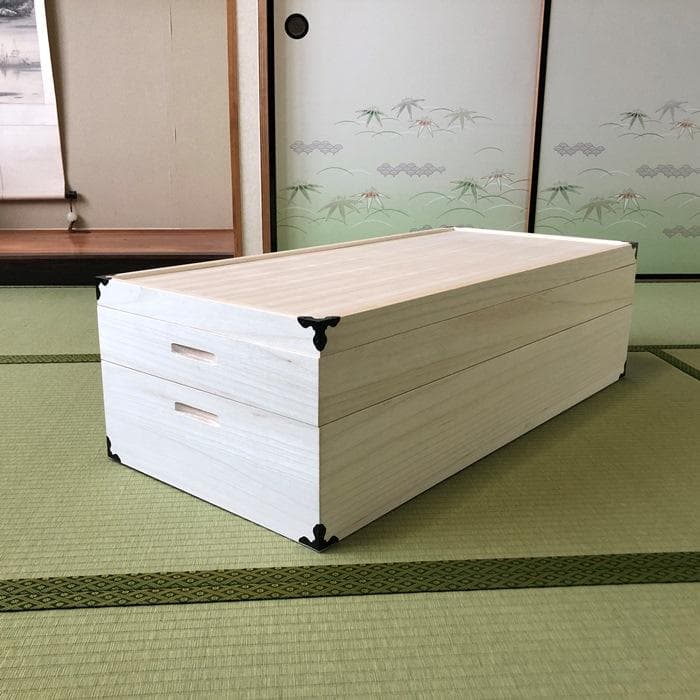 総桐衣装ケース2段　KR-1