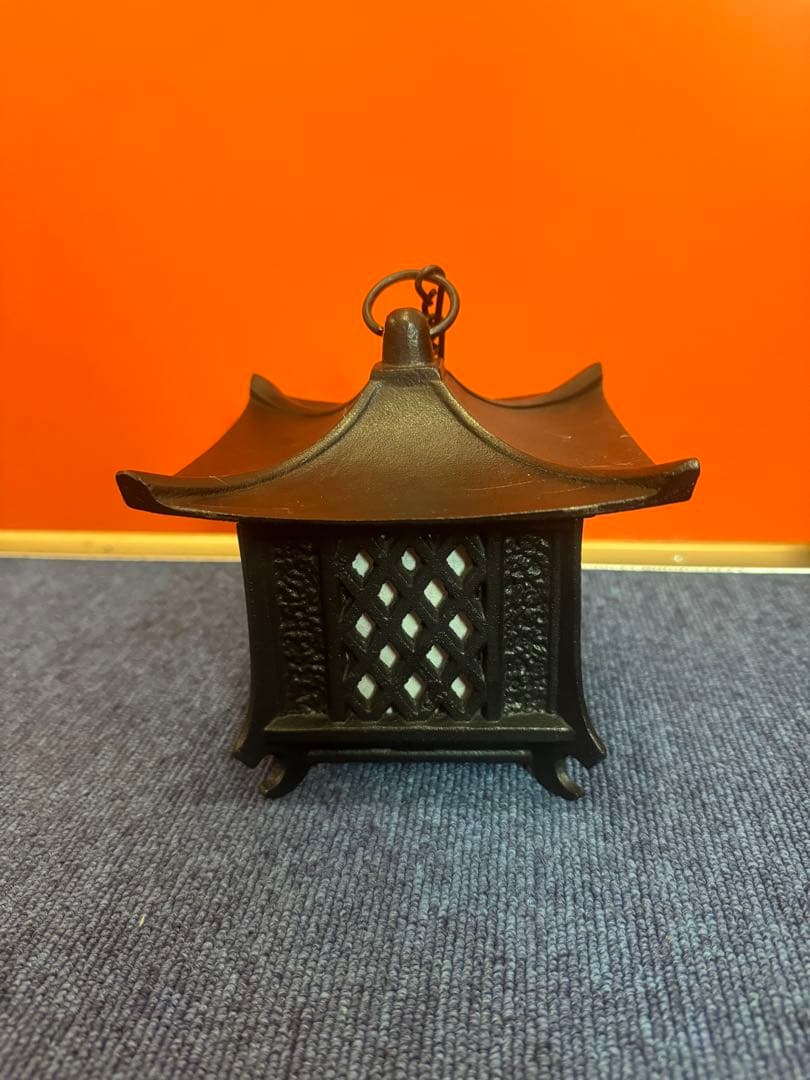 1614 古典　南部鉄器　照光堂　吊灯篭