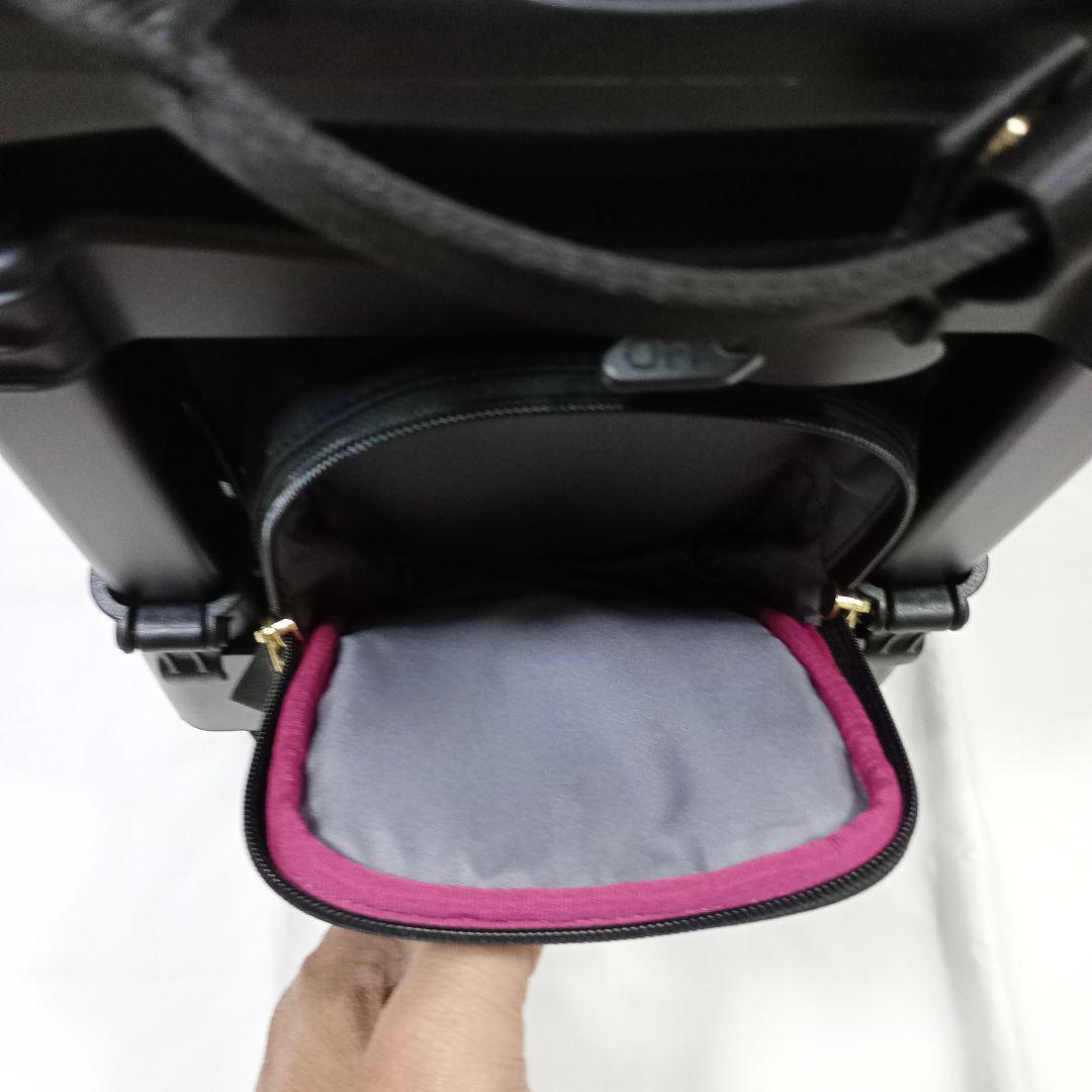 【美品】 Swanyスワニー ルバンド キャリーバッグSサイズ　グログランリボン