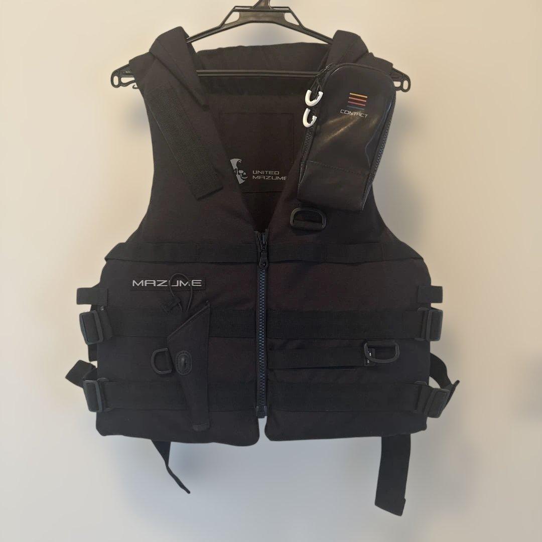 United Mazume 新品未使用 ブラック ライフジャケット フリーサイズ
