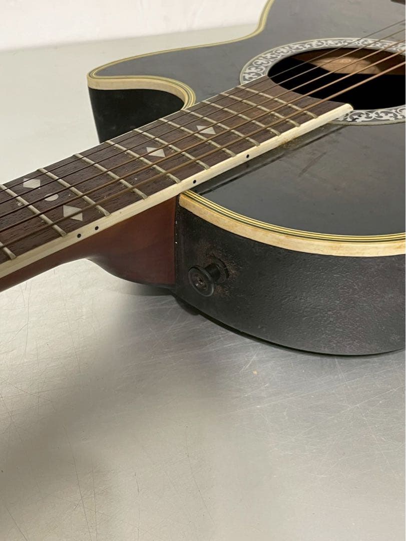 ウラン Aria AMB-35S エレアコ ギター 希少 サイン入り