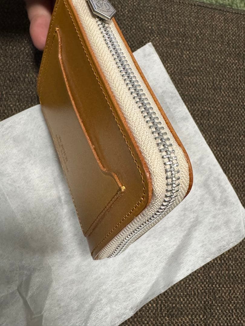 PORTER DUKE レザーウォレット キャメル PORTER 吉田