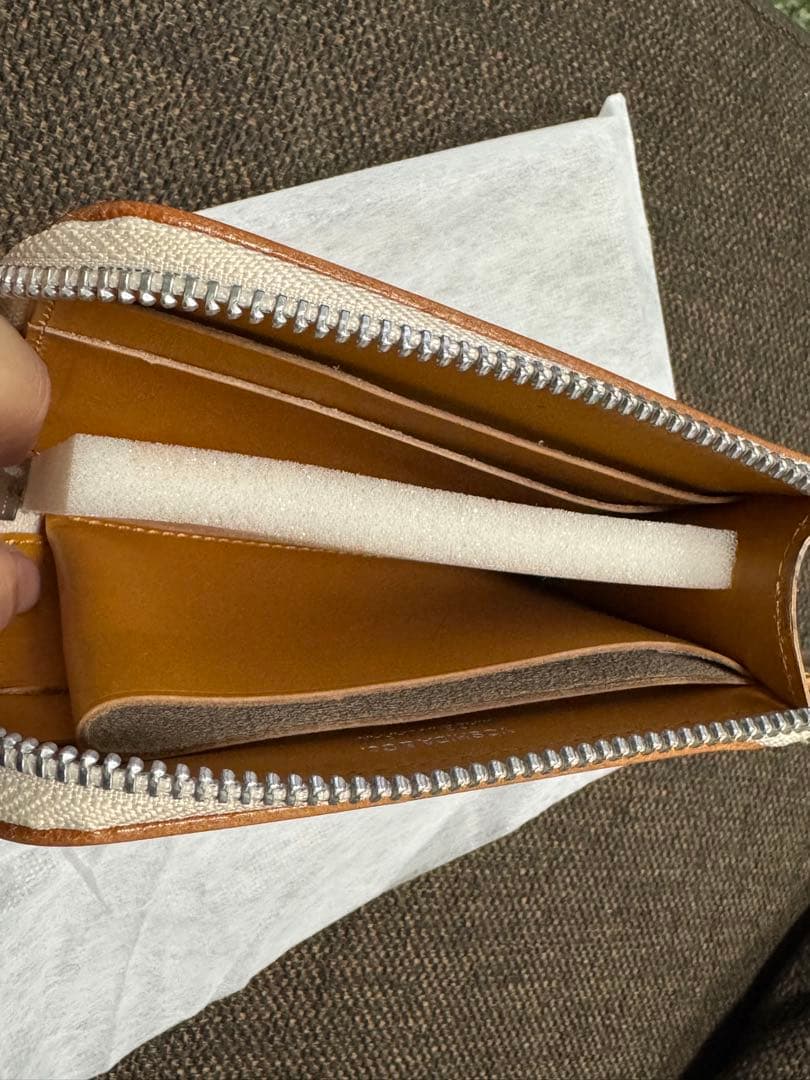 PORTER DUKE レザーウォレット キャメル PORTER 吉田