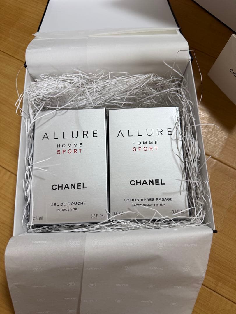 CHANEL メンズ ギフト アリュール オム スポーツ 2点セット