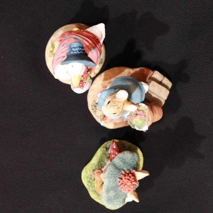 ミラちゃん ボーダーファインアーツ　ピーターラビット他　3体セット