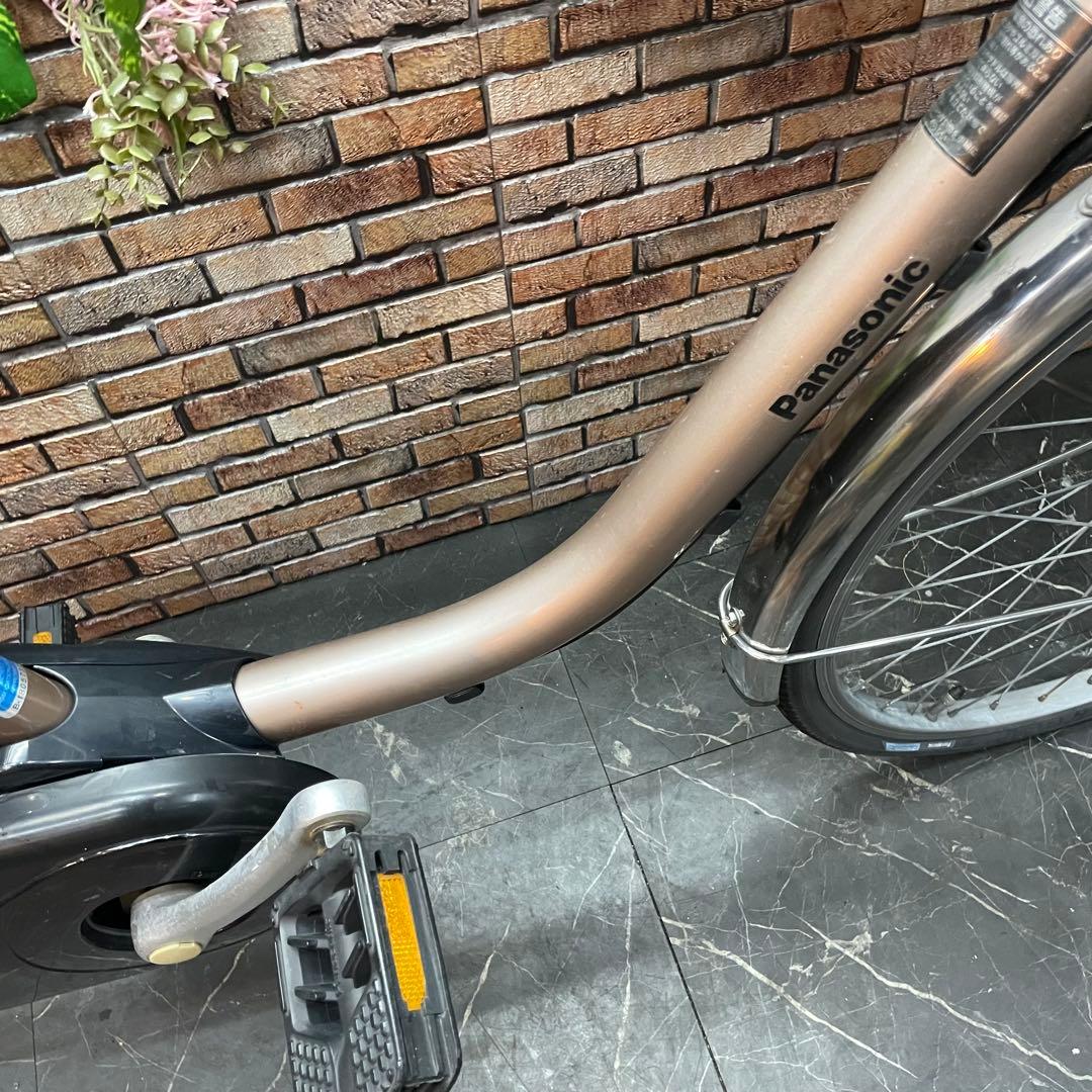 引き取り価格【2】電動自転車 Panasonic 薄ピンク 24インチ