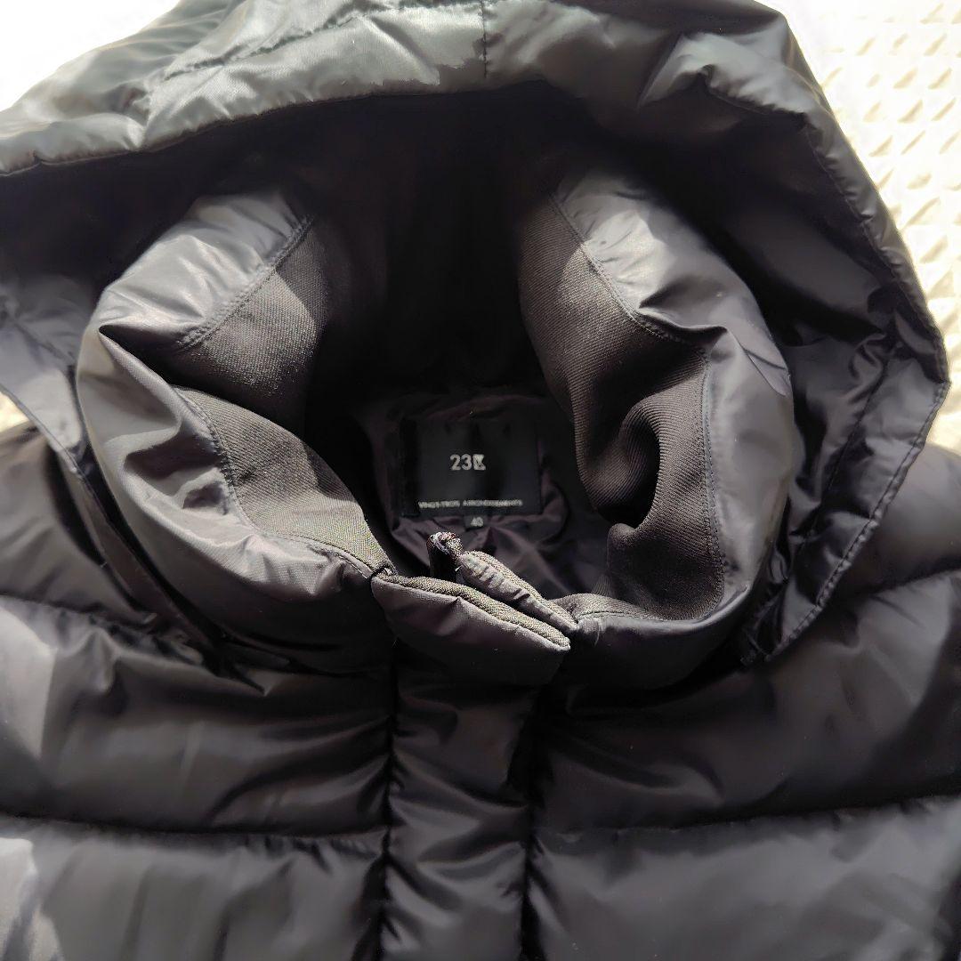 23区　シレータフタ　ロングダウン　40 ブラック