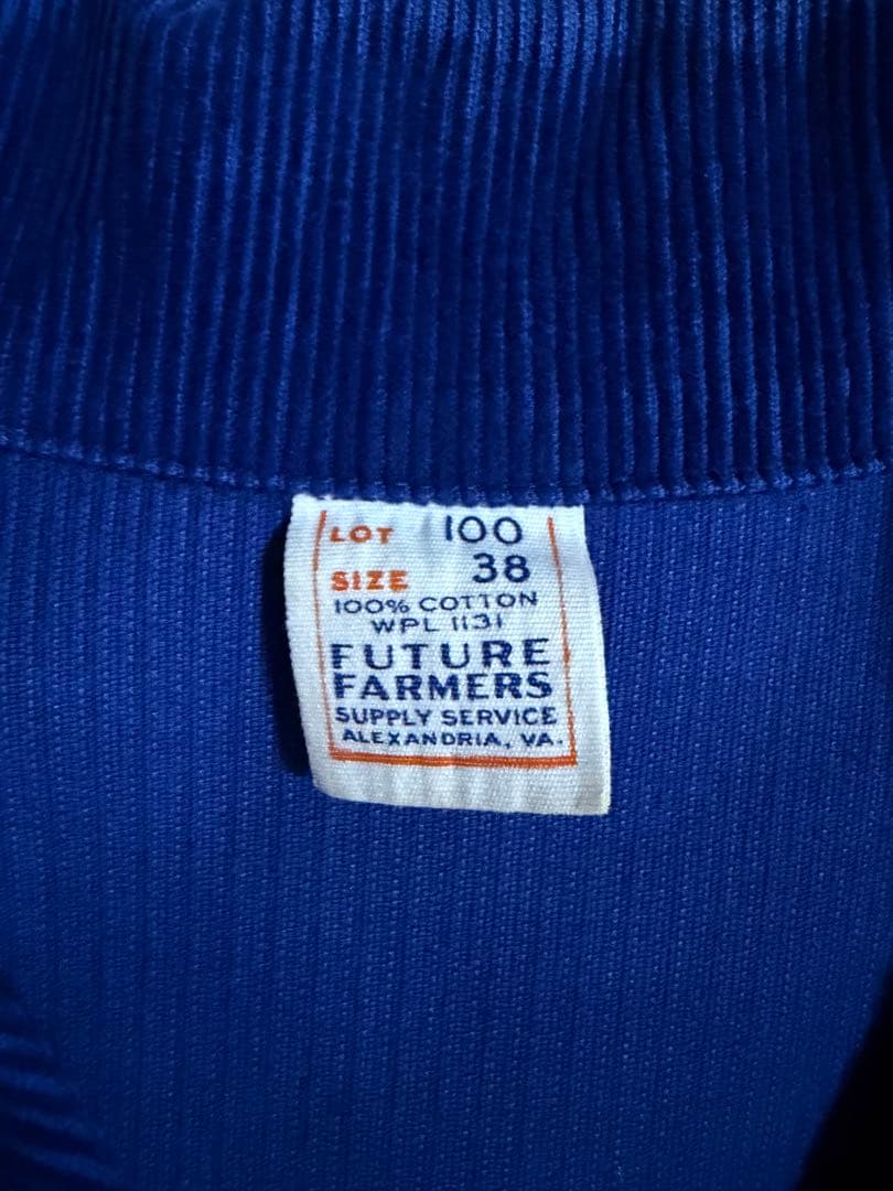 FFA ネイビー コットンジャケット 38 ファーマーズ　50s 60s