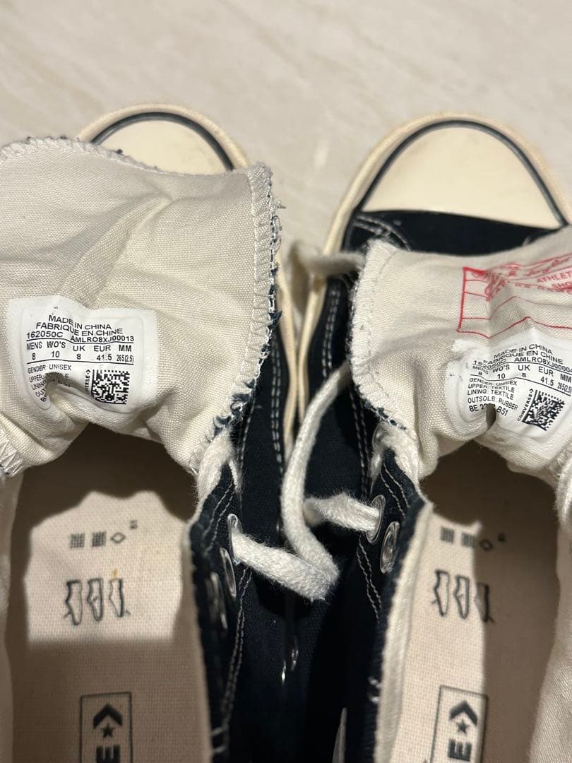 【converse】CT70 BLACK HI CUT ブラック