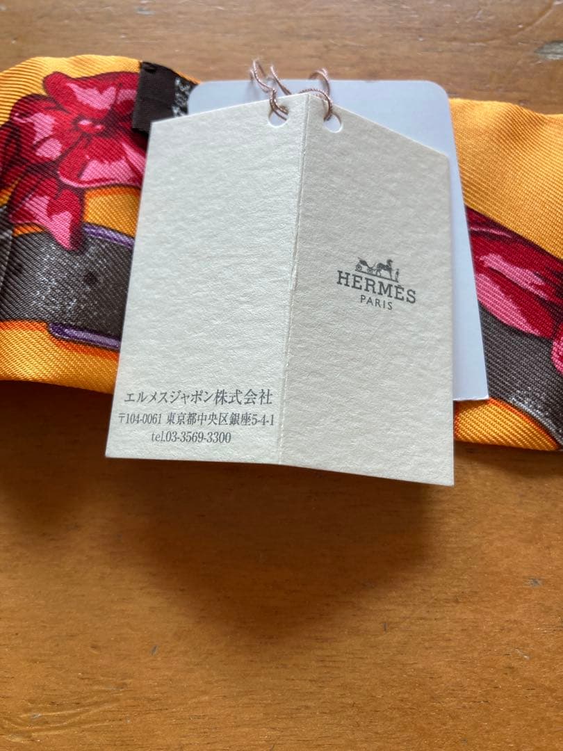 【新品未使用】HERMES エルメス　ツイリー　グランマネージュ