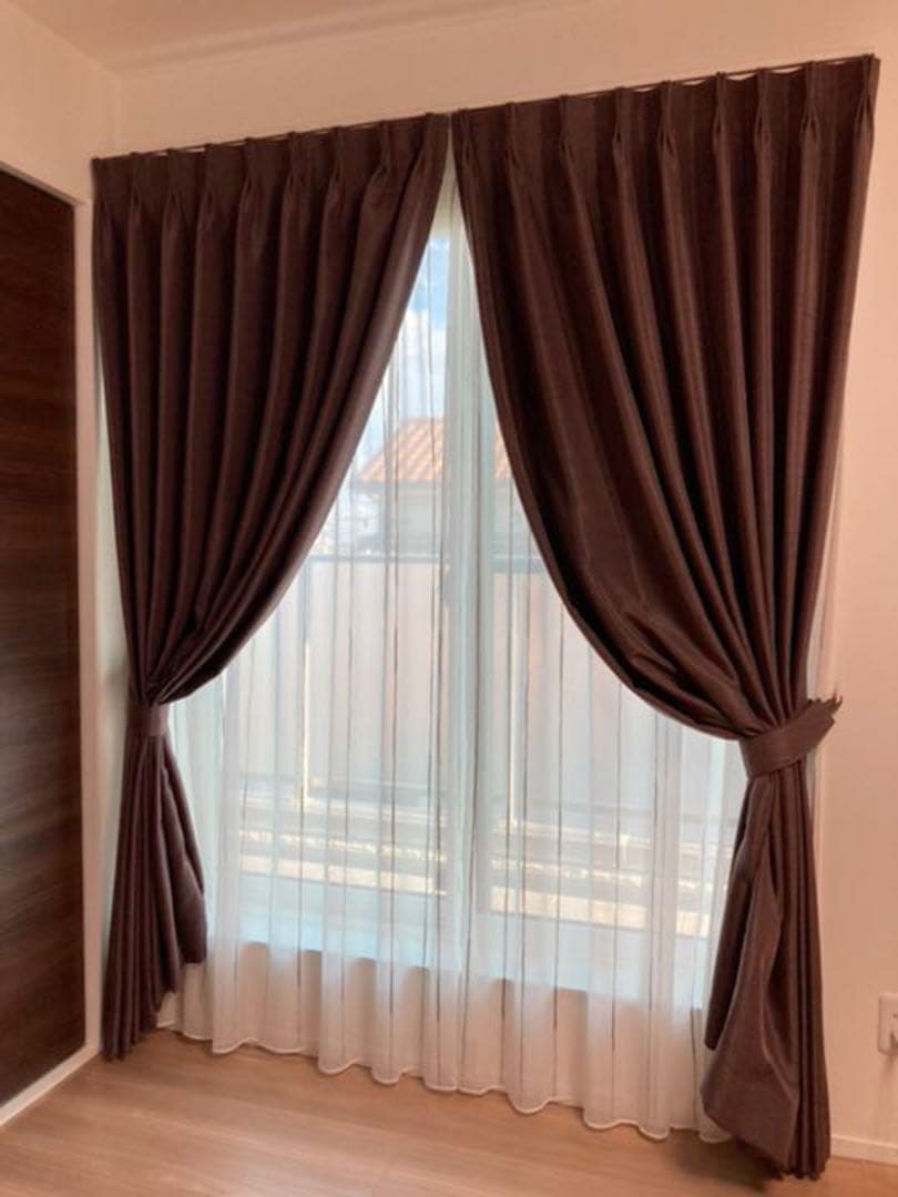 【美品】オーダーカーテン★サザンクロス　3セット