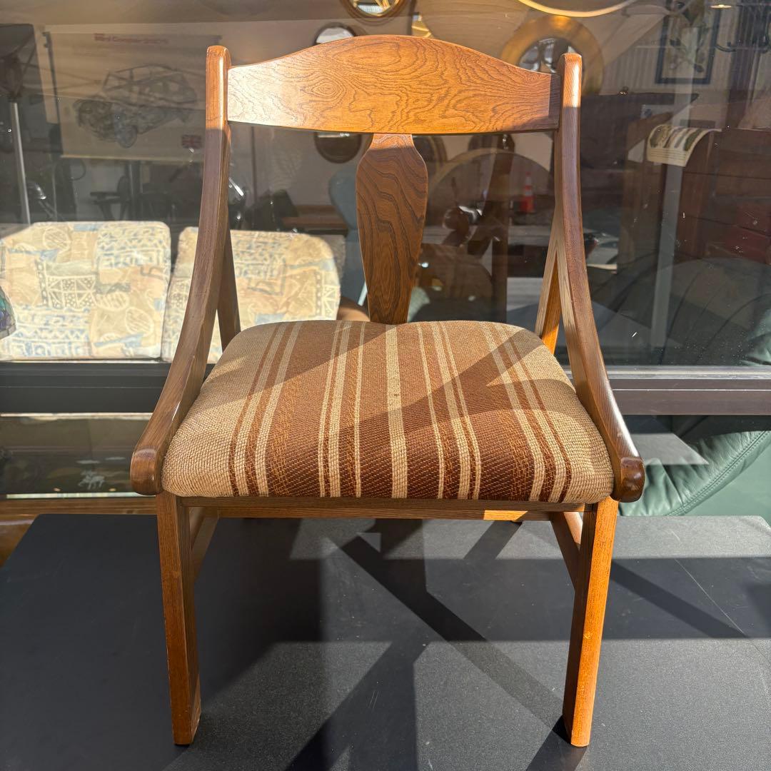 fujimokko ダイニングチェア　ロビーチェア　ミッドセンチュリー　2/2