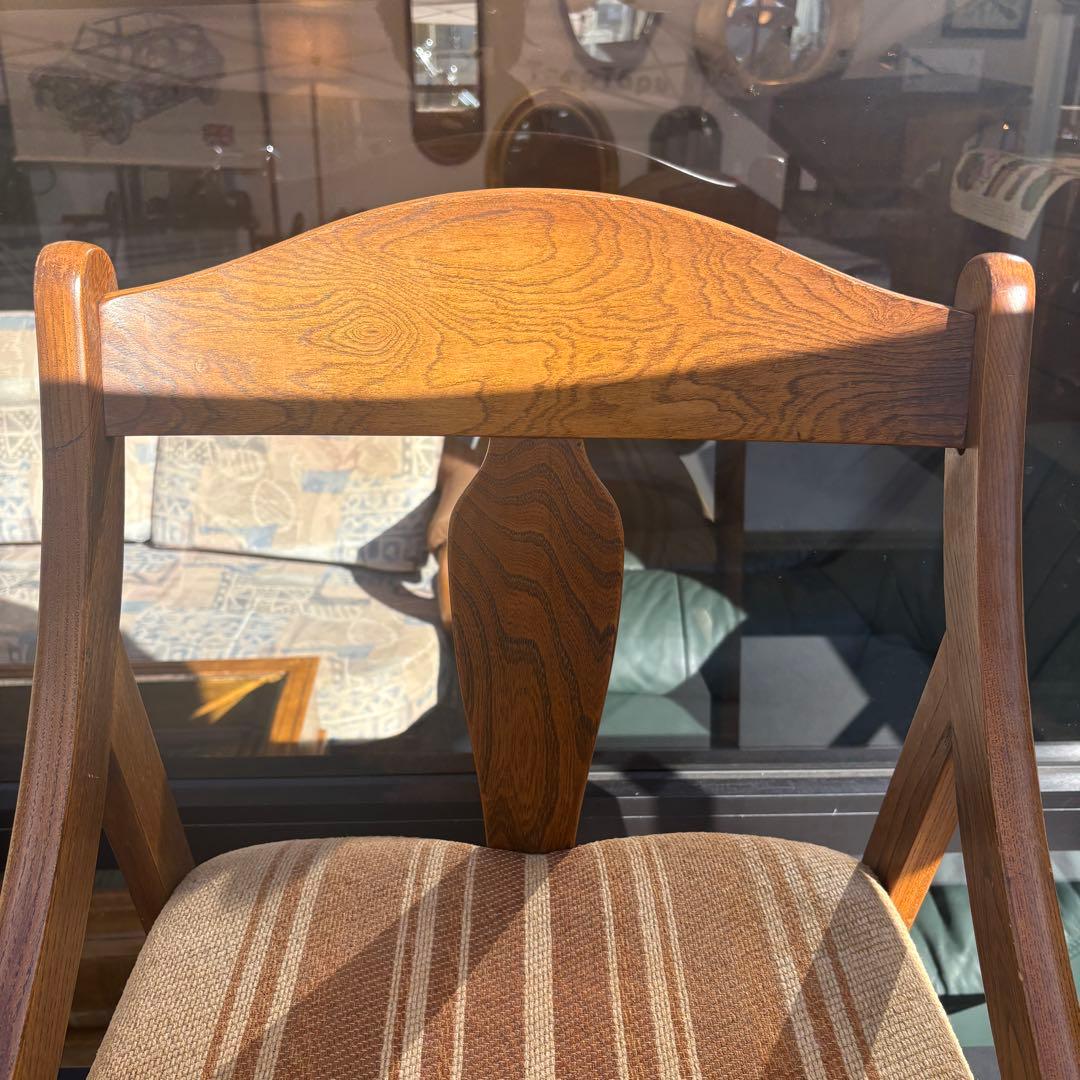 fujimokko ダイニングチェア　ロビーチェア　ミッドセンチュリー　2/2