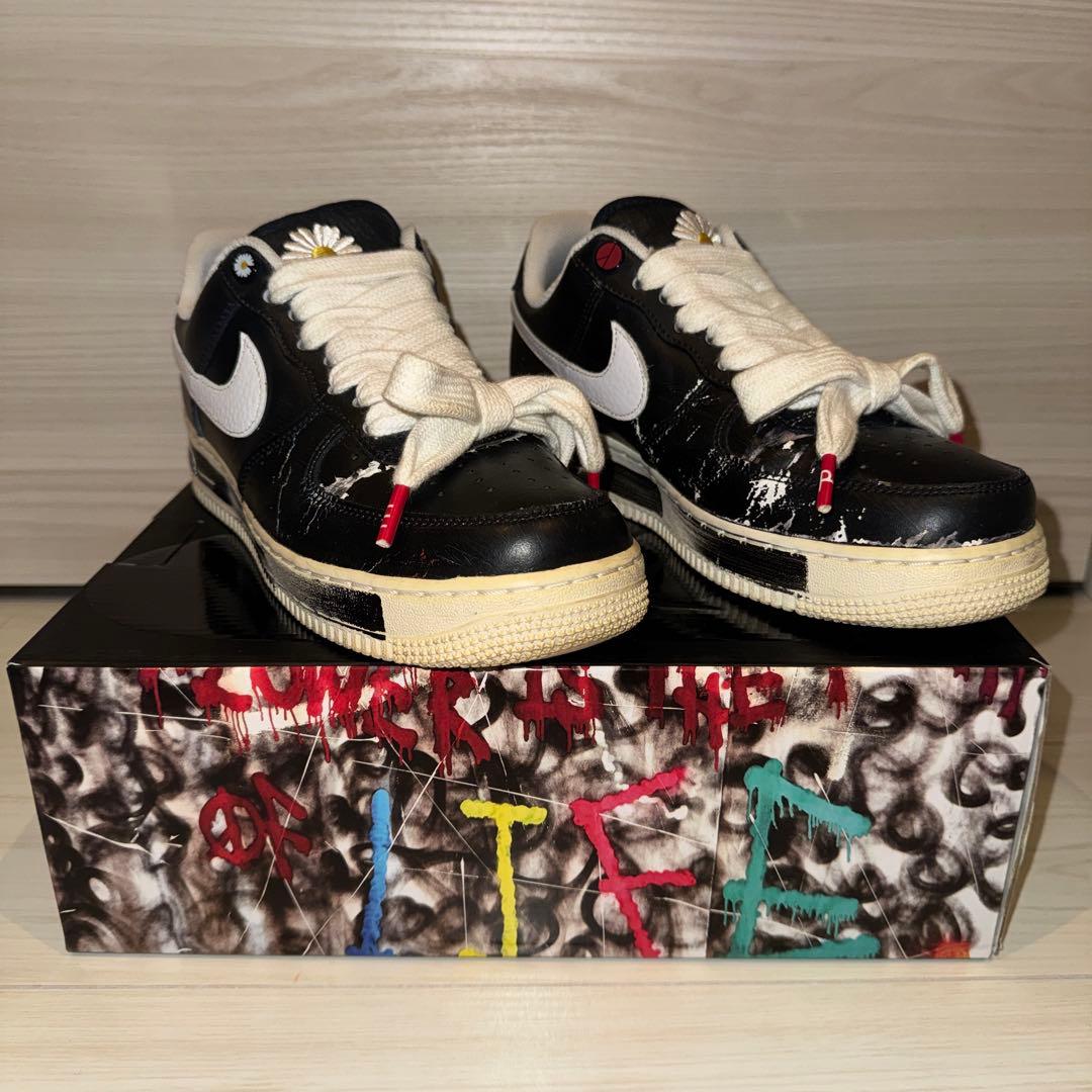 ナイキ ピースマイナスワン エアフォース1 パラノイズ 26.5cm ブラック