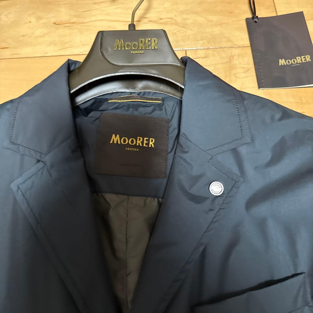 r*u様 Moorer ネイビー チェスターコート　サイズ50 ネイビー